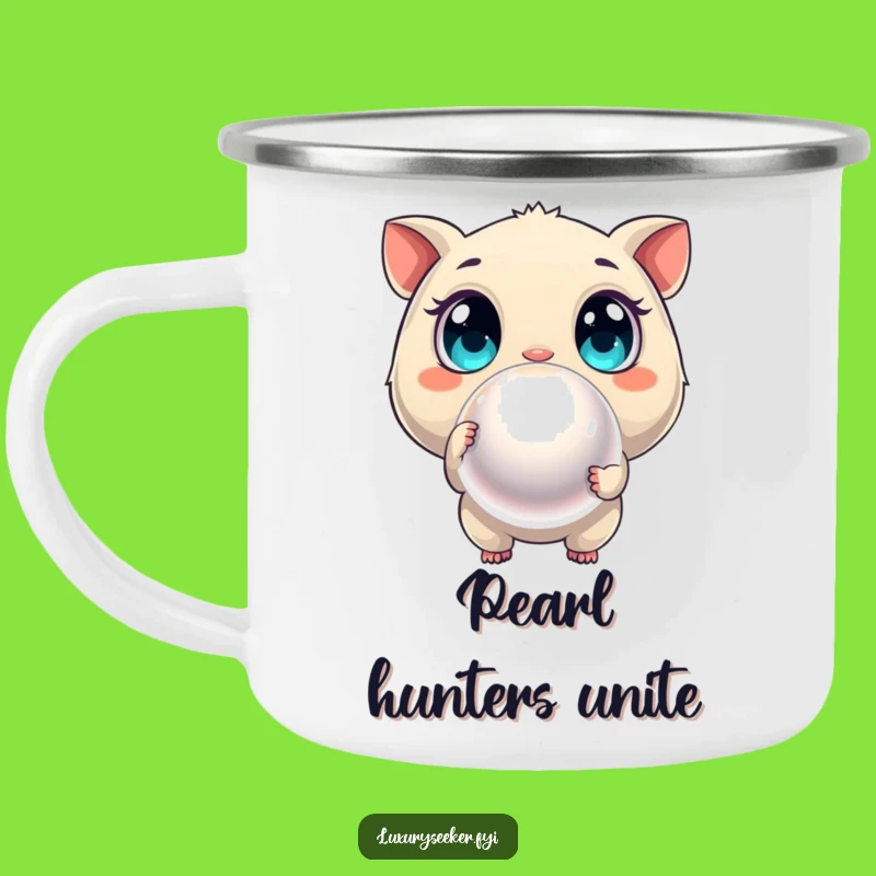 Funny Explorer's Pearl Mug: Creature's Outdoor Find, Rugged Funny Gift