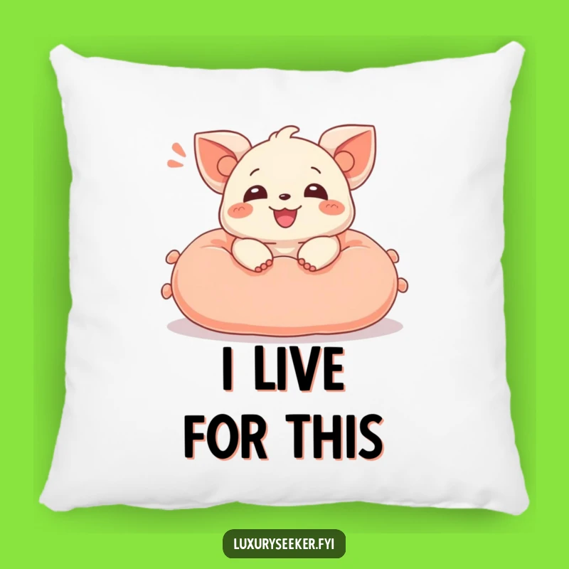 Funny Creature Comfort Pillow: Huggable Happy Sigh Cushion, Perfect Funny Gift