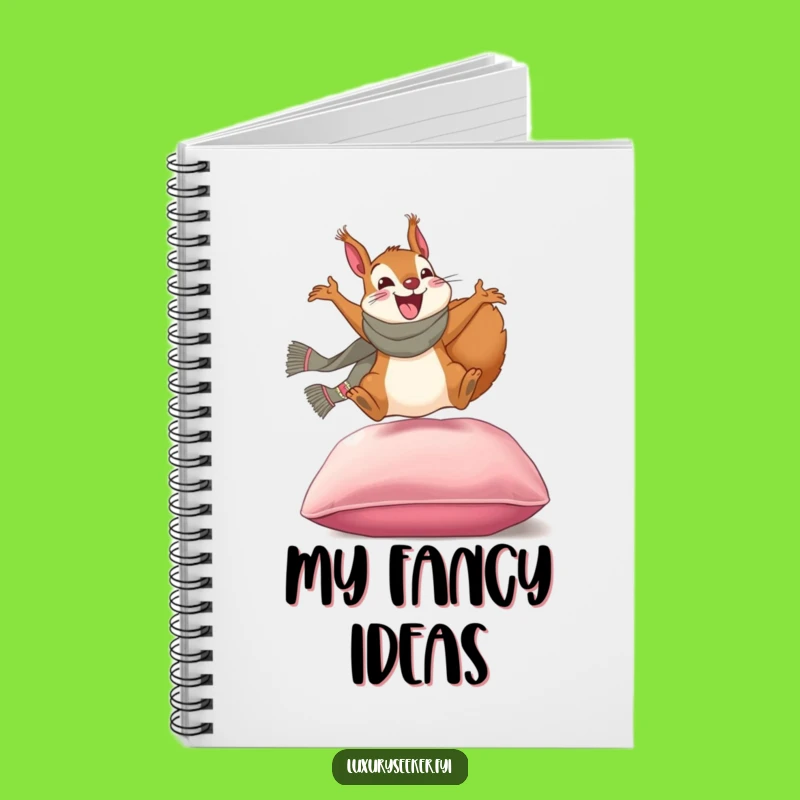 Funny Squirrel Scarf Notebook: Hilarious Journal for Stylish Notes