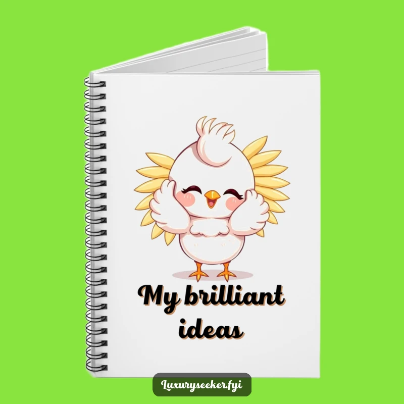 Funny Bird Notebook: Hilarious Journal for Sparkling Ideas & Notes