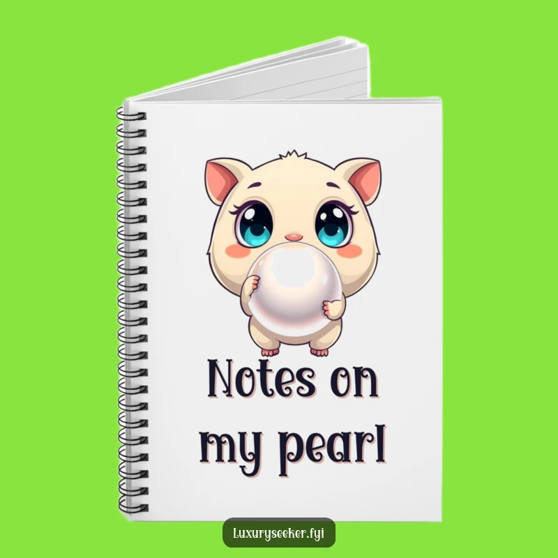 My Curious Discoveries Notebook: Creature's Pearl Finds, Perfect Funny Gift