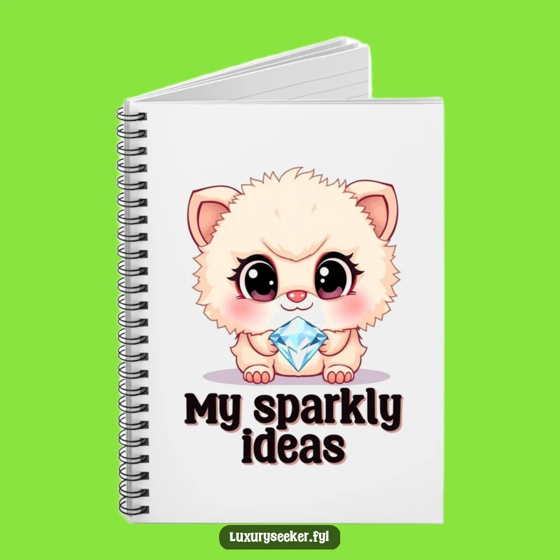 Funny Diamond Creature Notebook: Perfect Funny Gift for Gem Lovers and Planners